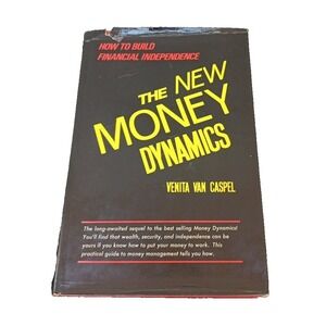 The Power of Money Dynamics   Venita VanCaspel 1978, Vintage Hardcover, Prentic.